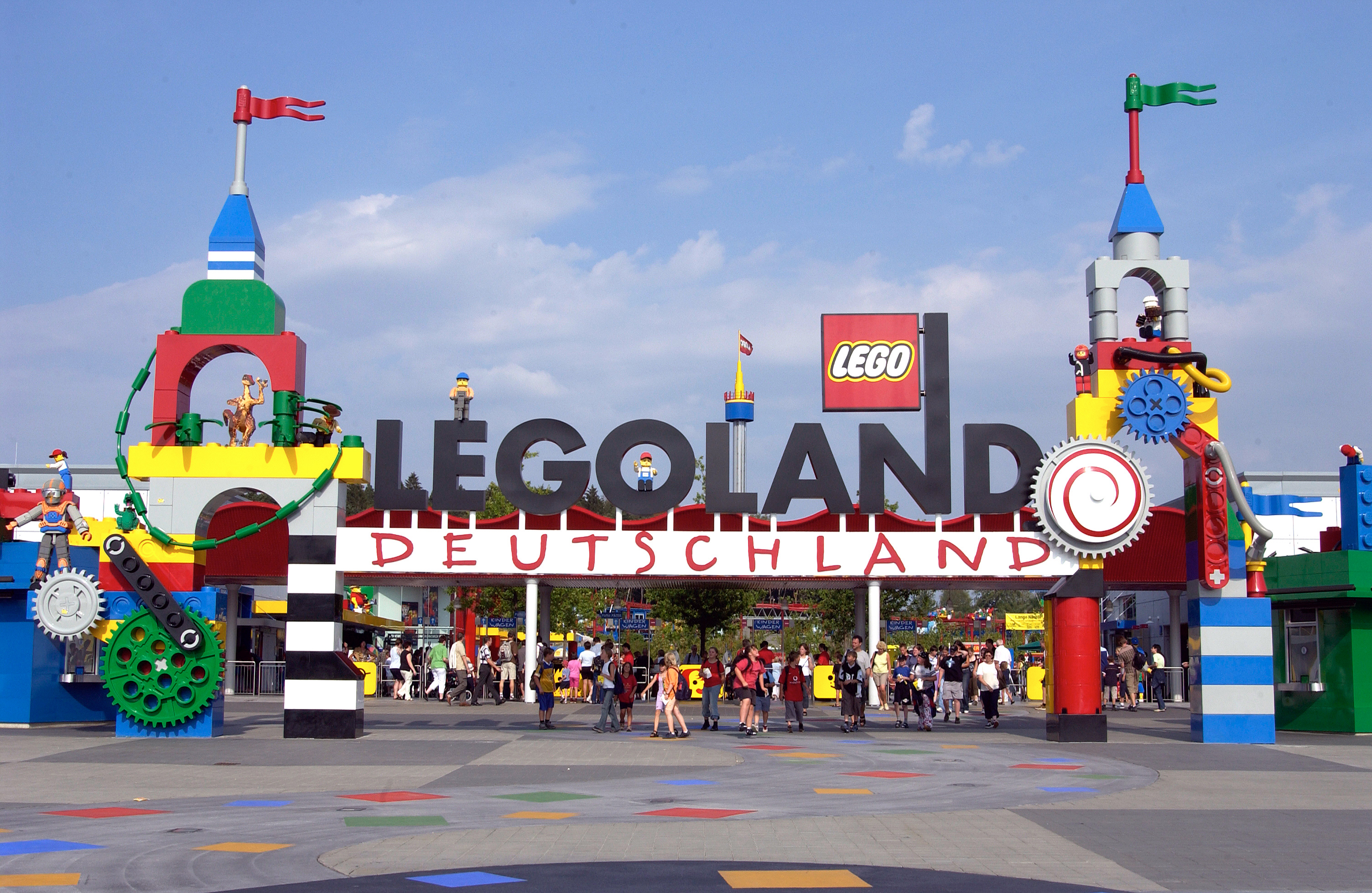 Legoland Parkeingang